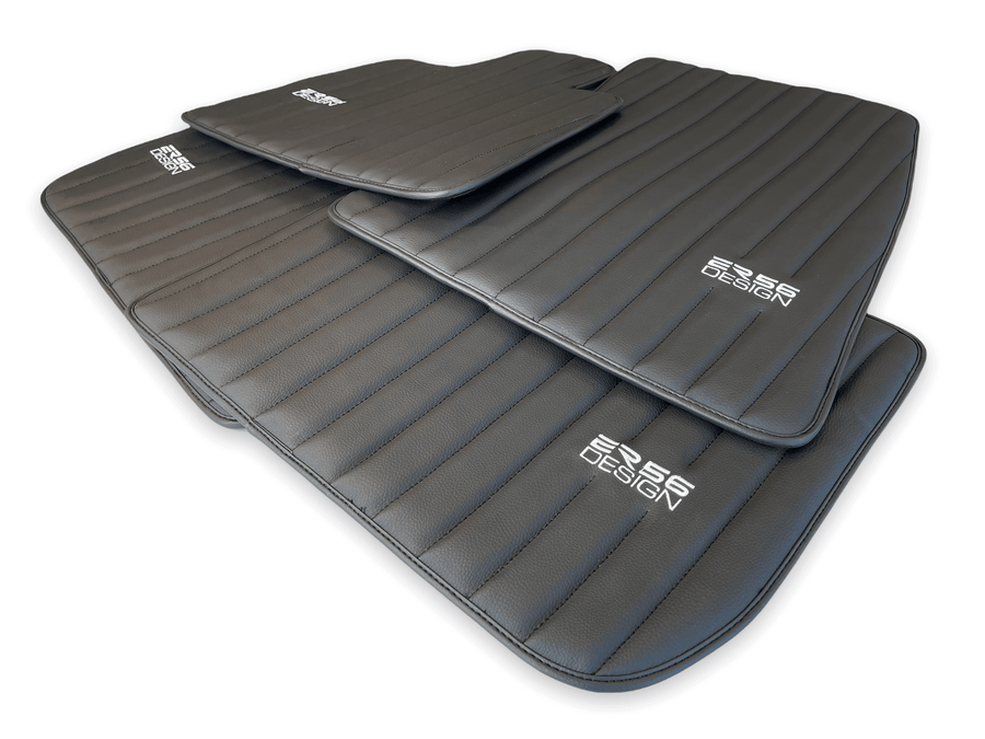 Leather Floor Mats For Rolls Royce Dawn RR6 2016-2023 ER56 Design Brand - AutoWin