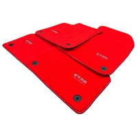 Red Floor Mats for Audi A4 - B7 Avant (2005-2008) | ER56 Design - AutoWin