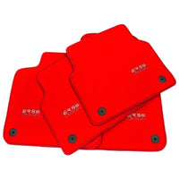 Red Floor Mats for Audi A4 - B7 Sedan (2005-2008) | ER56 Design - AutoWin