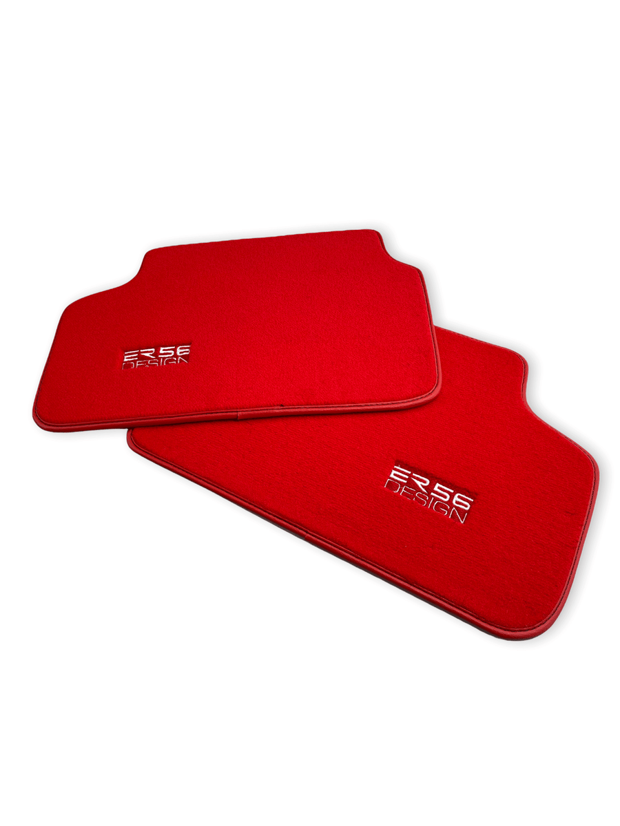 Red Floor Mats For BMW 7 Series G11 - ER56 Design Brand - AutoWin