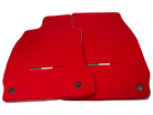 Red Floor Mats For Maserati Quattroporte IT Edition - AutoWin