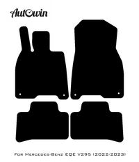 Red Floor Mats For Mercedes Benz EQE-Class V295 (2022-2023) | Limited Edition - AutoWin