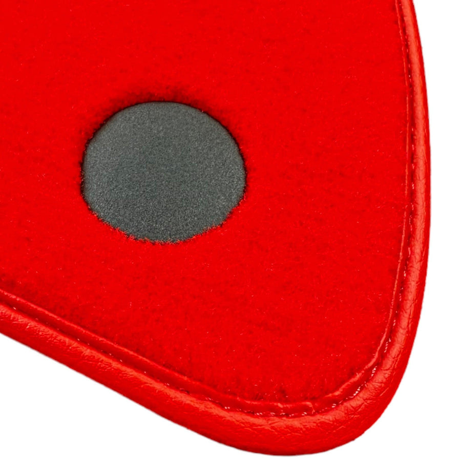 Red Floor Mats For Mercedes Benz GL-Class X166 (2012-2015) | Limited Edition - AutoWin