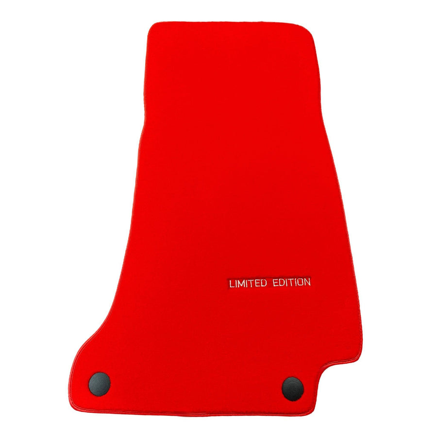 Red Floor Mats For Mercedes Benz S-Class W222 (2013-2020) Short Wheelbase | Limited Edition - AutoWin