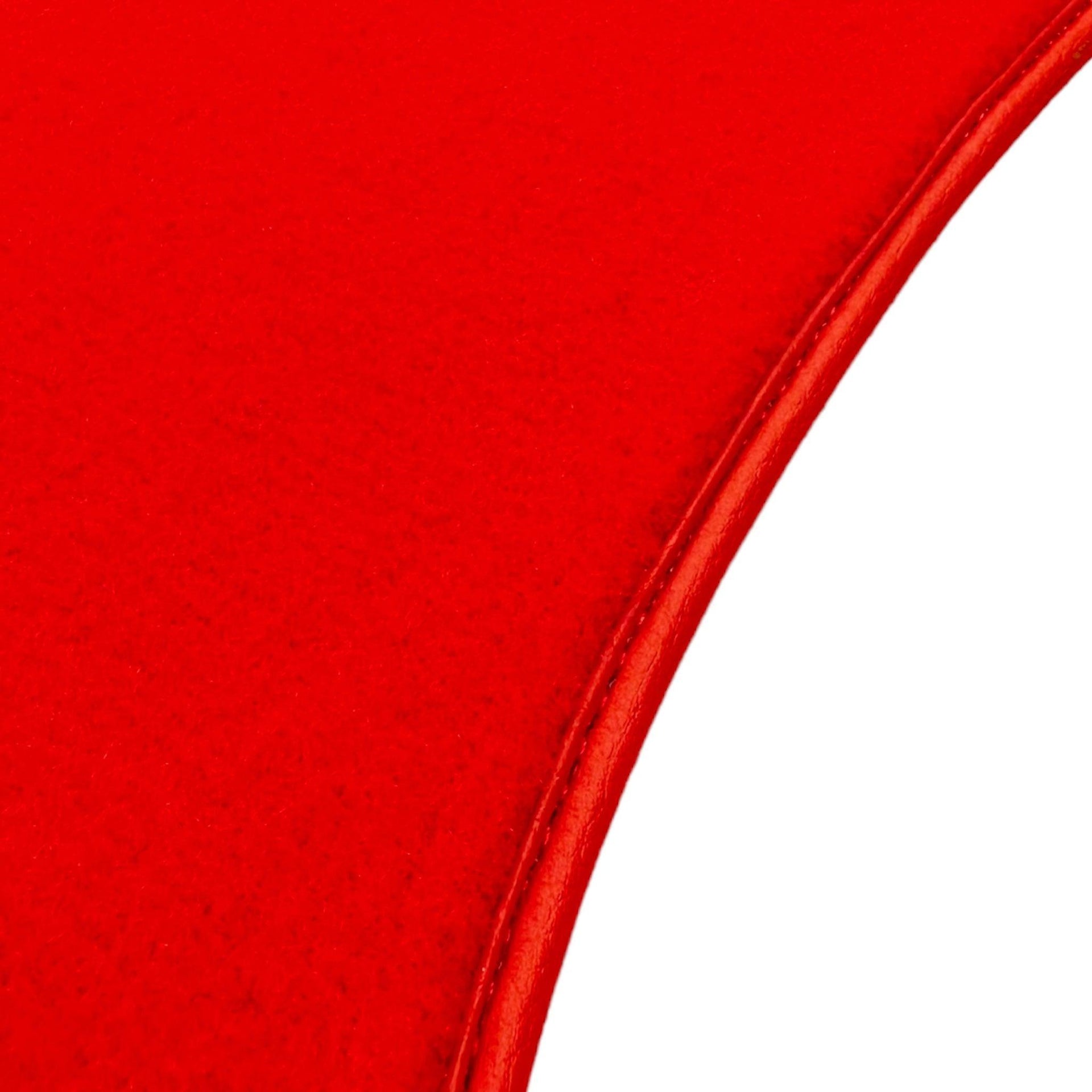 Red Floor Mats For Mercedes Benz V-Class 447 Front (2014-2019) | Limited Edition - AutoWin