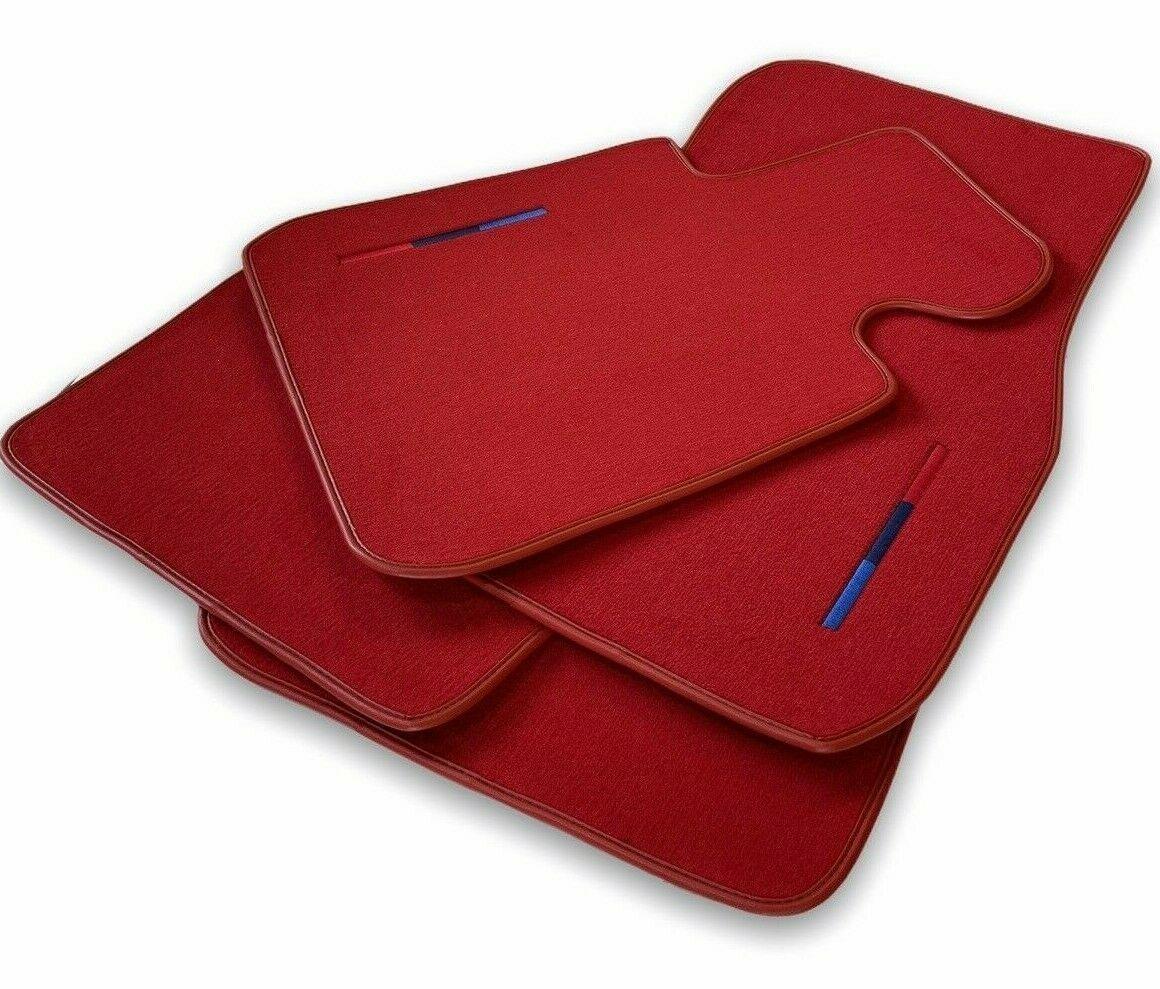 Red Mats For BMW 2 Series F23 Convertible With M Package - AutoWin