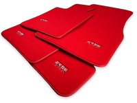 Red Mats For BMW 5 Series E34 Sedan - ER56 Design Brand - AutoWin