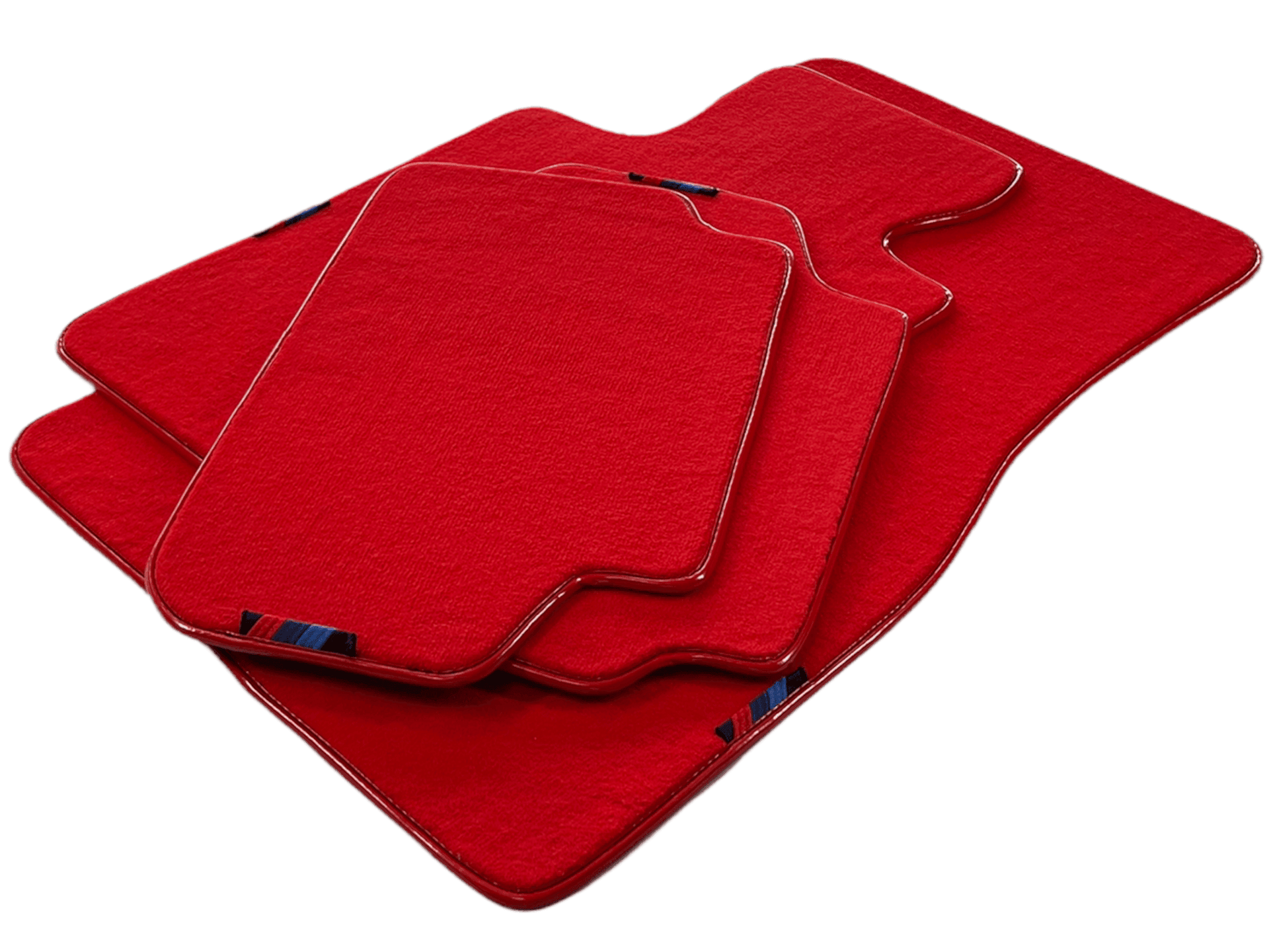 Red Mats For BMW 6 Series F13 2-door Coupe With M Package AutoWin Brand - AutoWin
