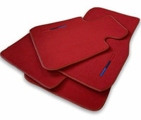 Red Mats For BMW 8 Series E31 2-door Coupe With M Package - AutoWin