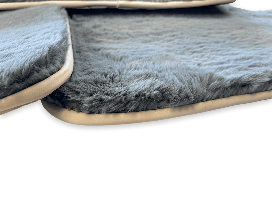Sheepskin Floor Mats For Rolls Royce Cullinan Rr31 2018-2023 Er56 Design Brand - AutoWin
